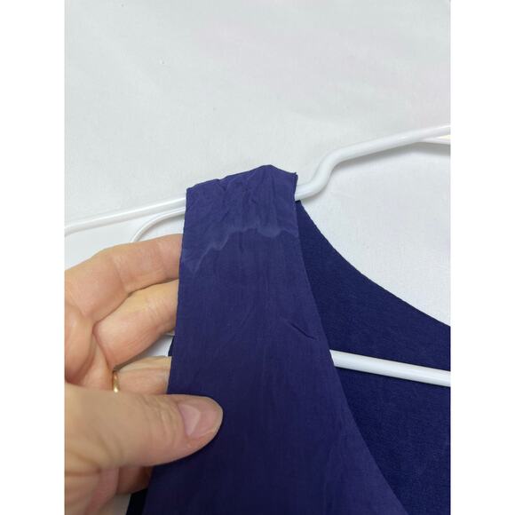 NWT Tommy Bahama Womens Small Navy Lanai Breeze Sleeveless Dress Vacation - Picture 7 of 9